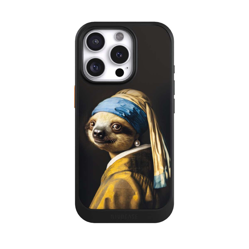 iPhone 16 Pro NIVOcore Sloth with a Pearl Earring