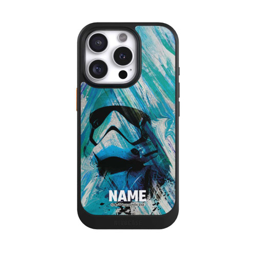 Apple iPhone 16 Pro NIVOcore Stormtrooper Watercolor Personalisierbar