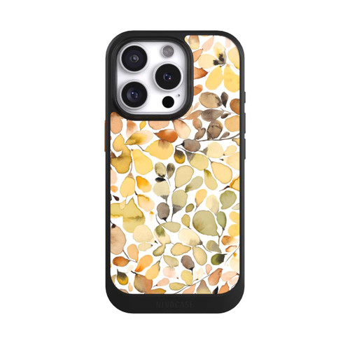 Apple iPhone 16 Pro NIVOcore Eukalyptus Aquarellblätter Braun Herbst