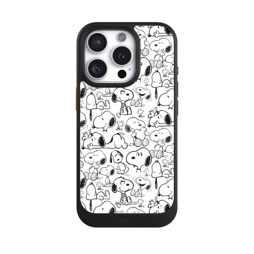 Apple iPhone 16 Pro NIVOcore Classic Snoopy Pattern White