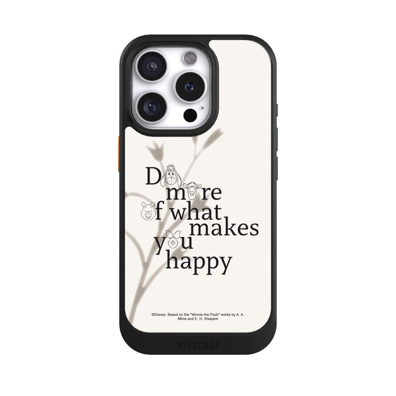 iPhone 16 Pro NIVOcore Do More of What Makes You Happy Winnie Puuh