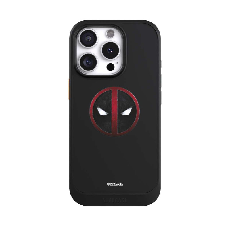 iPhone 16 Pro NIVOcore Deadpool Logo Transparent