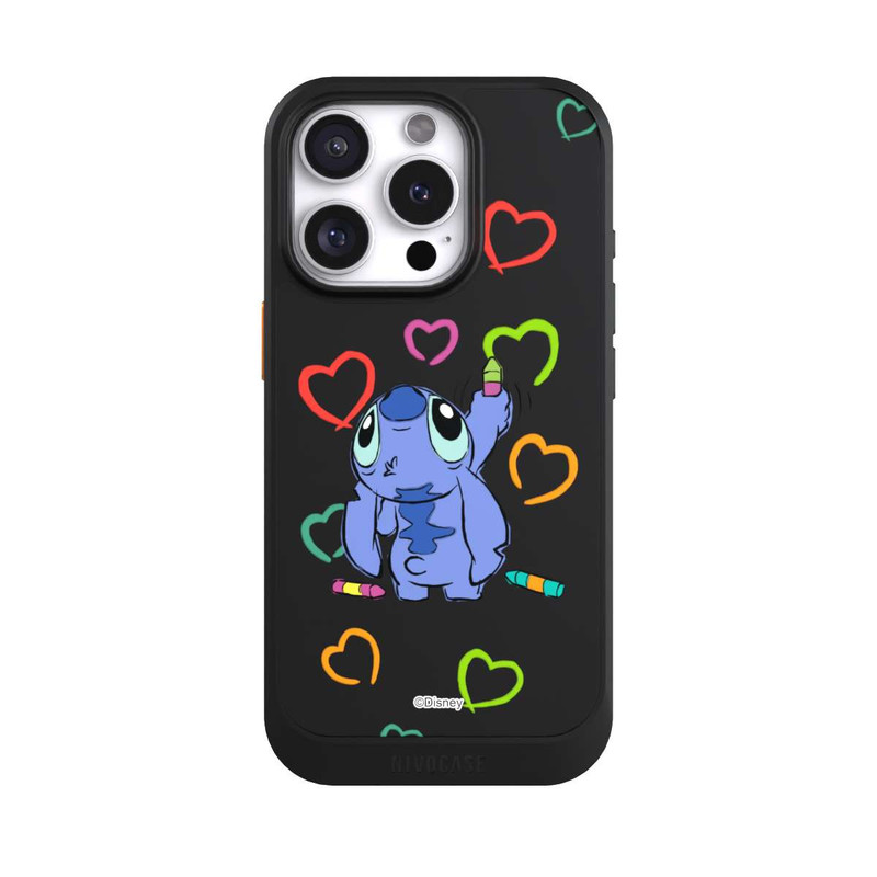 iPhone 16 Pro NIVOcore Stitch Draws a Heart Transparent