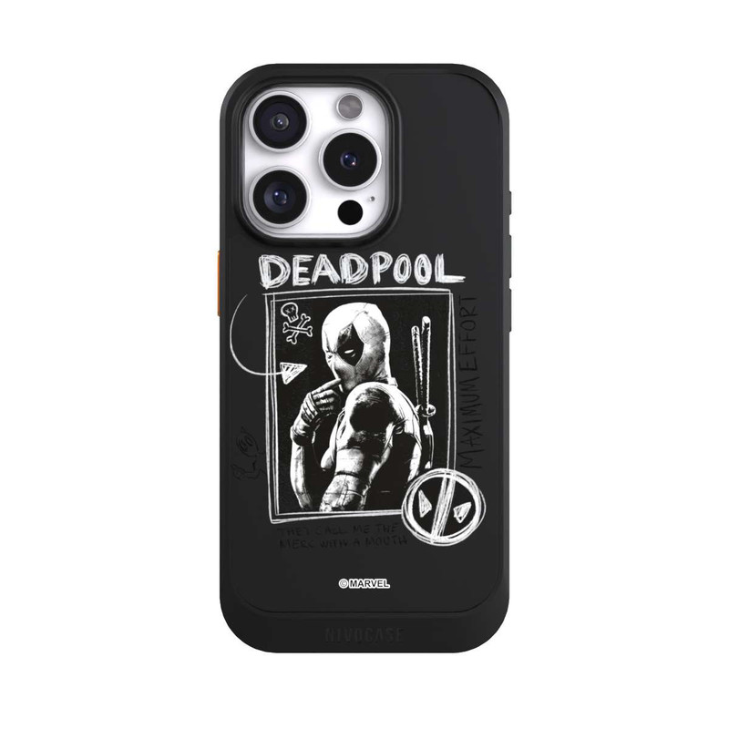 iPhone 16 Pro NIVOcore Deadpool Transparent