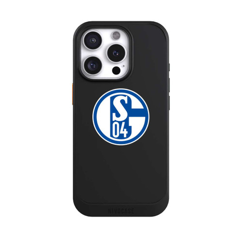 Apple iPhone 16 Pro NIVOcore FC Schalke 04 Logo Transparent