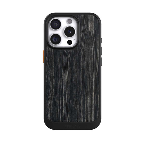 Apple iPhone 16 Pro NIVOcore Dunkle Holzstruktur