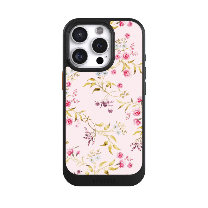iPhone 16 Pro NIVOcore Jardin de roses vintage avec IA