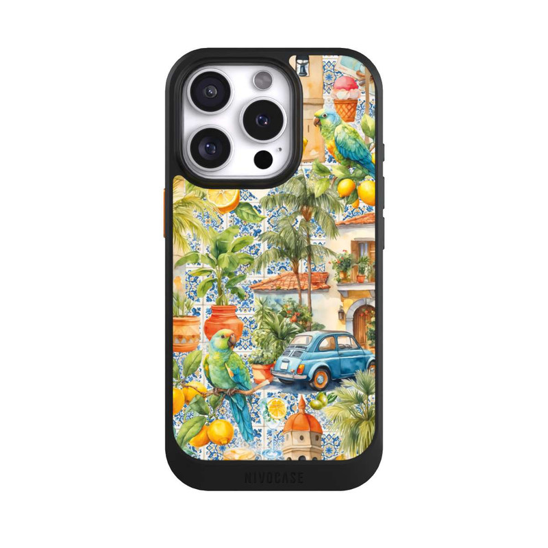iPhone 16 Pro NIVOcore Whimsica Italian Travel Memories With AI