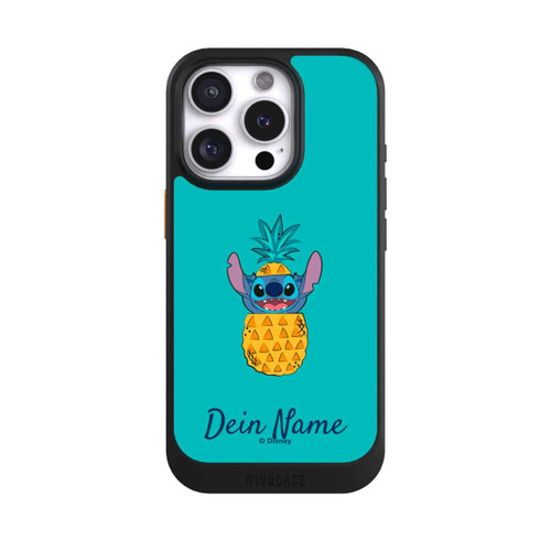 Apple iPhone 16 Pro NIVOcore Stitch Ananas Personalisierbar