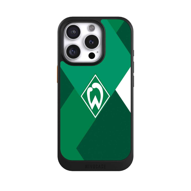 iPhone 16 Pro NIVOcore Werder Bremen Rautenmuster