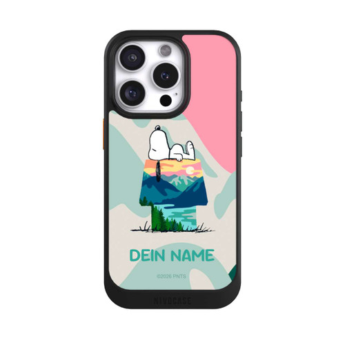 Apple iPhone 16 Pro NIVOcore Snoopy Outdoor Personalisierbar