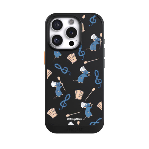 Apple iPhone 16 Pro NIVOcore Remy Ratatouille Transparent Disney Muster