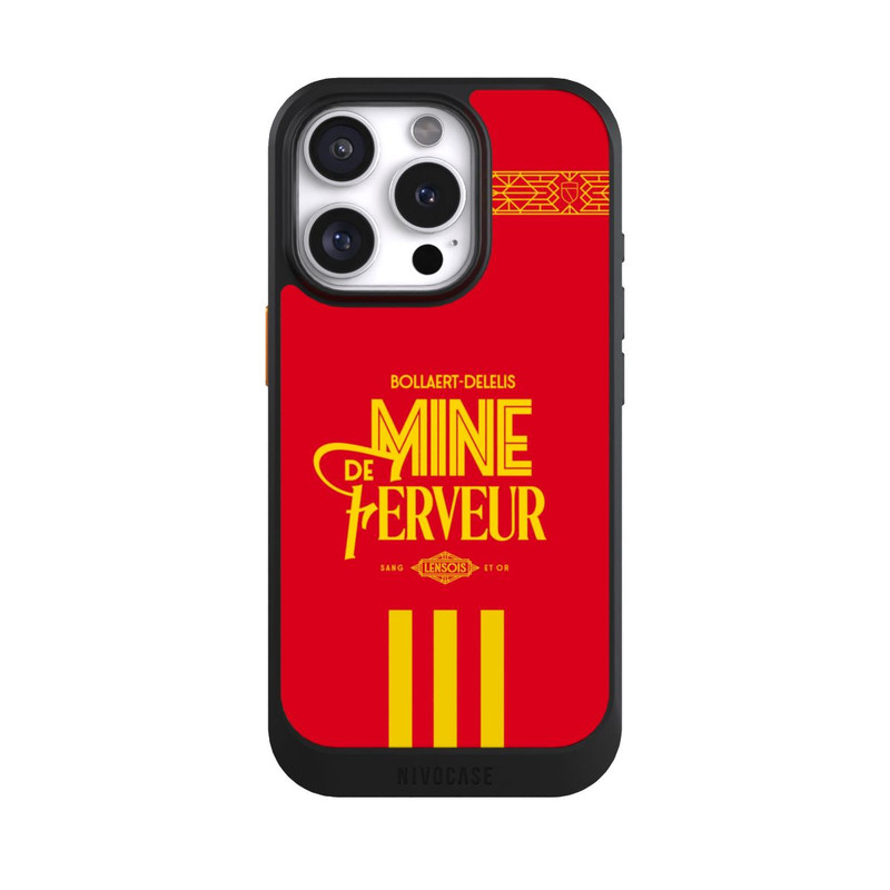 iPhone 16 Pro NIVOcore RC Lens Mine de Ferveur red