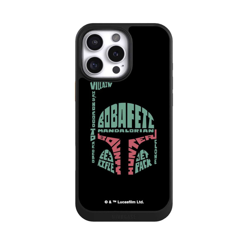 iPhone 16 Pro Max NIVOcore Boba Fett Typo Grafisch