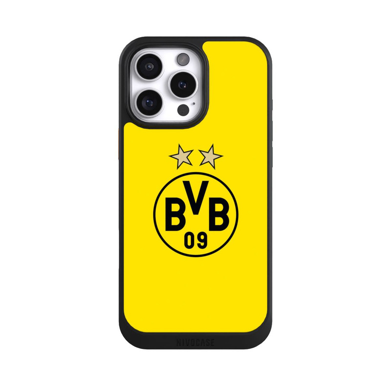 iPhone 16 Pro Max NIVOcore BVB Gelb / Sterne