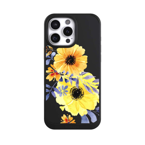 Apple iPhone 16 Pro Max NIVOcore Gelbe schwedische Blumen