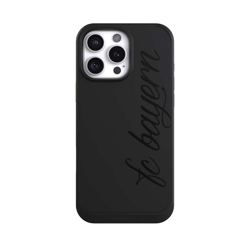 iPhone 16 Pro Max NIVOcore Schwarzes FCB Girlmotiv - ohne Hintergrund