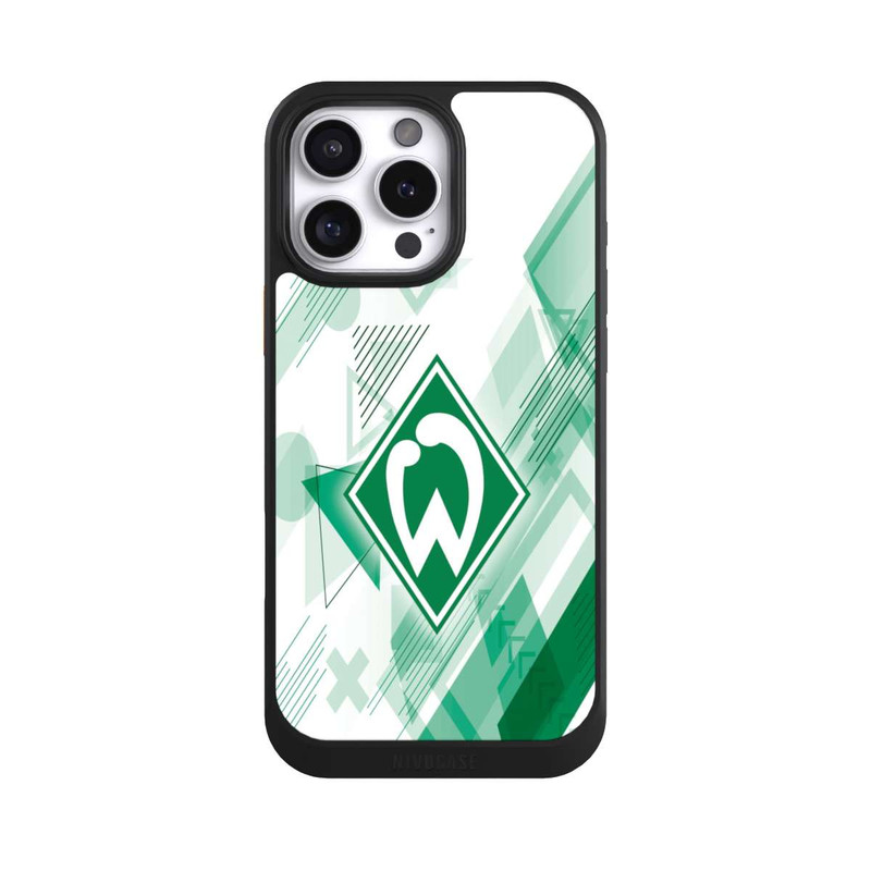 iPhone 16 Pro Max NIVOcore Weiße Grafikelemente - Werder Bremen