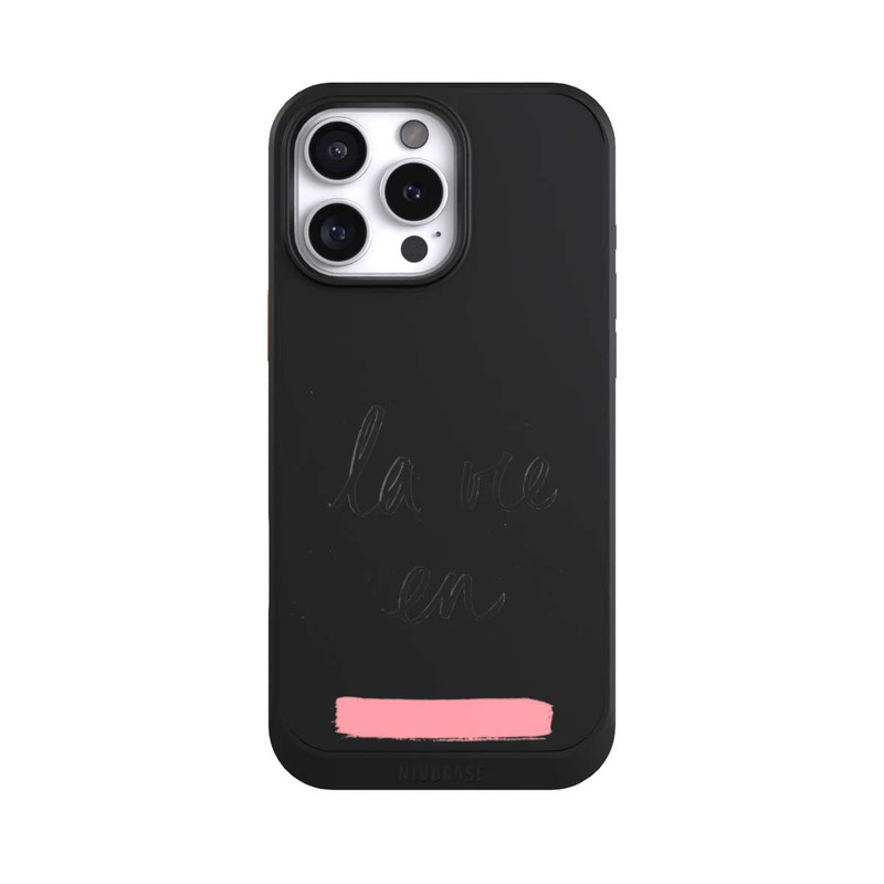 iPhone 16 Pro Max NIVOcore La vie en Rose sans Fond