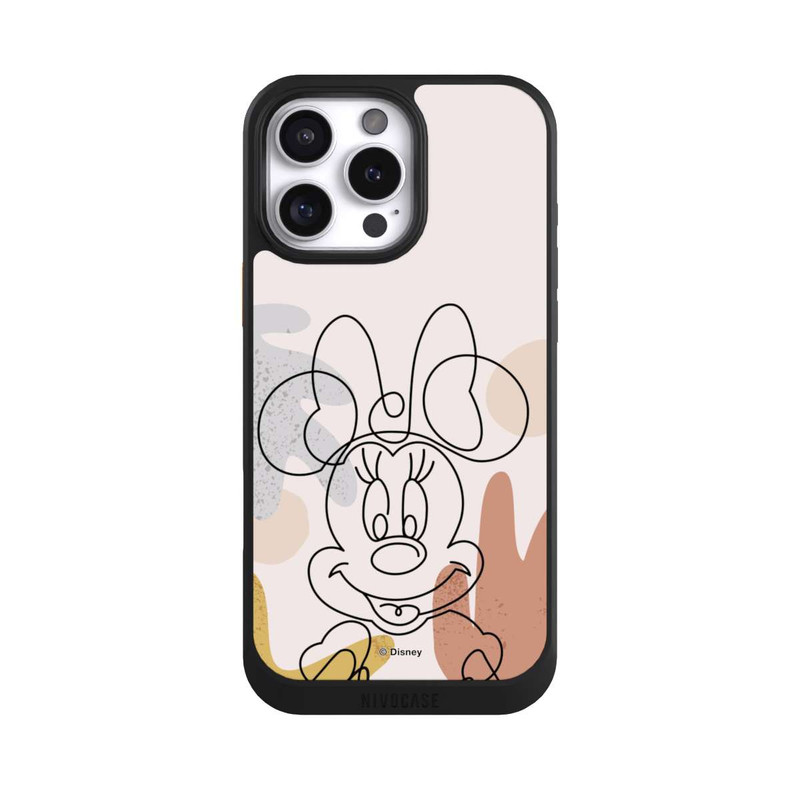 iPhone 16 Pro Max NIVOcore Minnie Abstract Lineart
