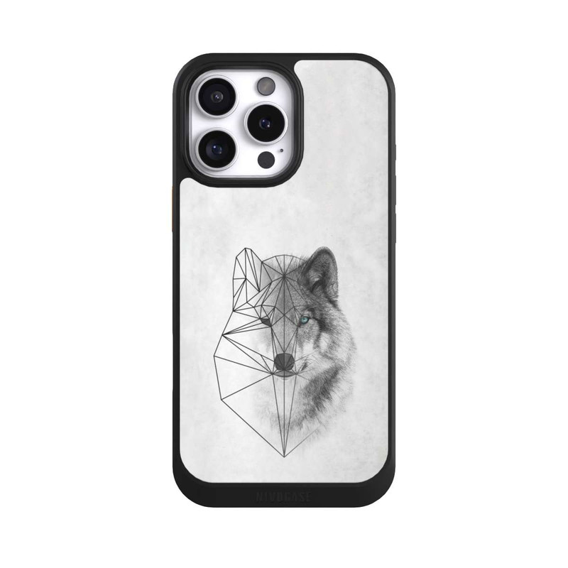 iPhone 16 Pro Max NIVOcore Polygonic Wolf