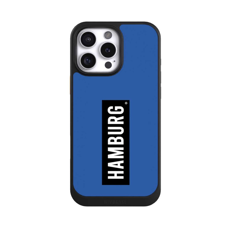iPhone 16 Pro Max NIVOcore HSV Hamburg Schwarz Blau