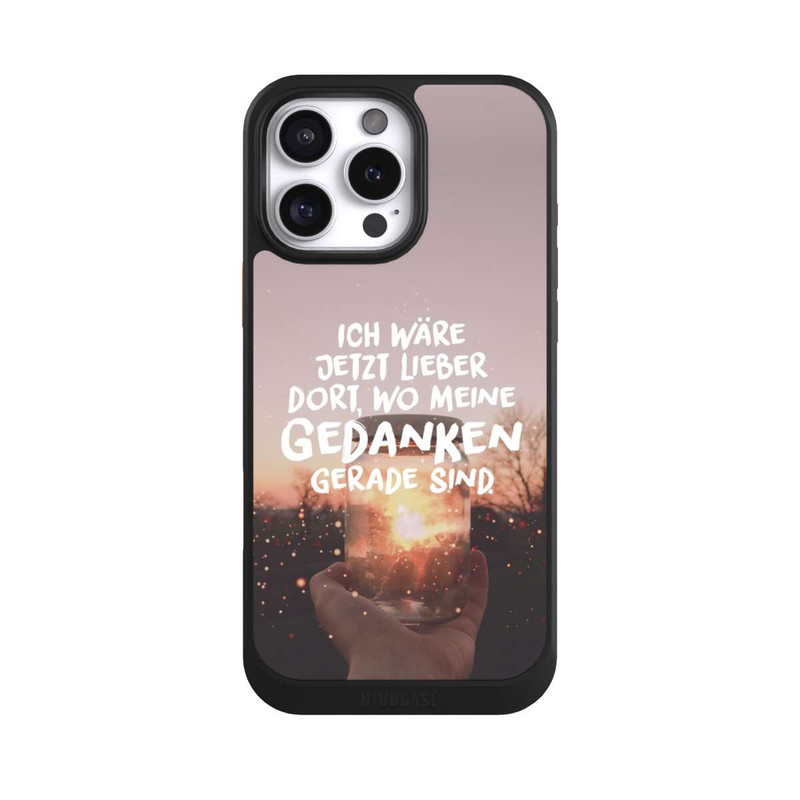 iPhone 16 Pro Max NIVOcore Ich Wäre Jetzt Lieber Dort