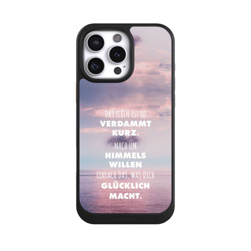 Apple iPhone 16 Pro Max NIVOcore Das Leben Ist So Verdammt Kurz