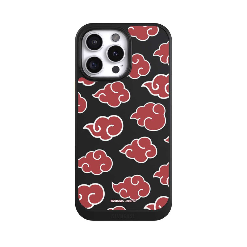 iPhone 16 Pro Max NIVOcore Akatsuki Pattern Transparent