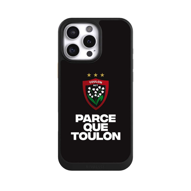 iPhone 16 Pro Max NIVOcore Parce Que Toulon Noir
