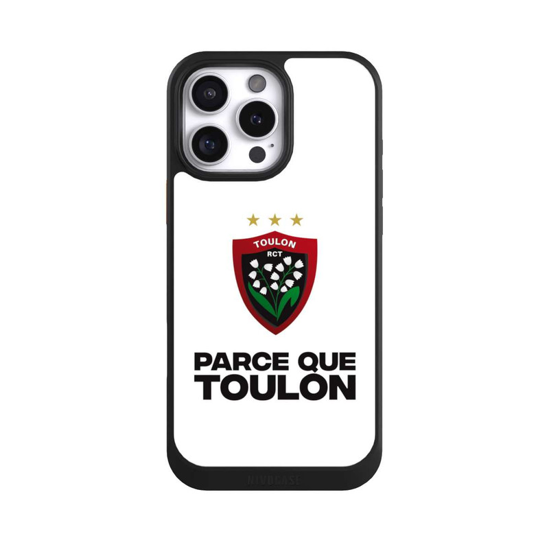 iPhone 16 Pro Max NIVOcore RC Toulonnais Blanc
