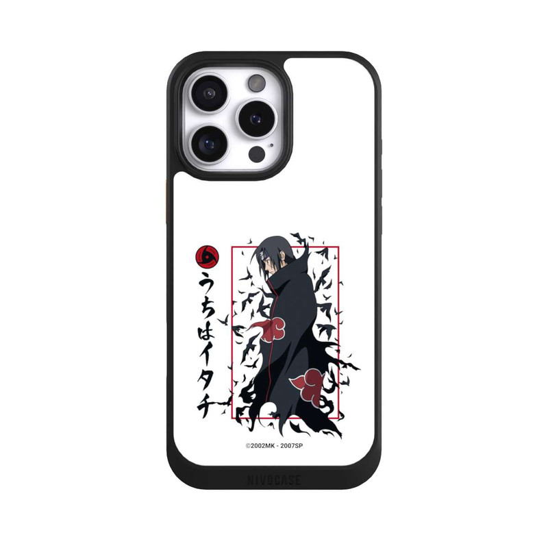 iPhone 16 Pro Max NIVOcore Les corbeaux Itachi blanche