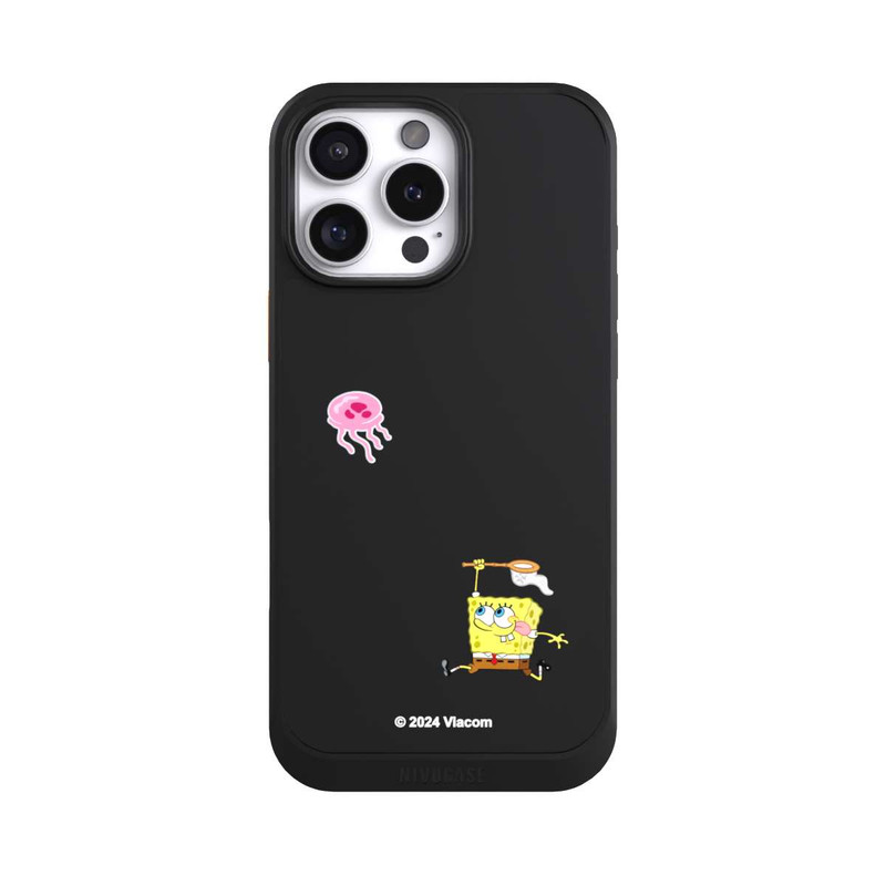 iPhone 16 Pro Max NIVOcore Spongebob jagt Quallen