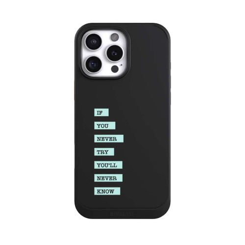 Apple iPhone 16 Pro Max NIVOcore If You Try Green Transparent