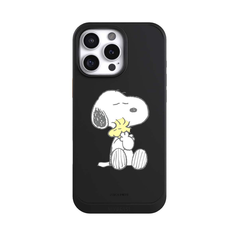 iPhone 16 Pro Max NIVOcore Snoopy And Woodstock Cuddling transparent
