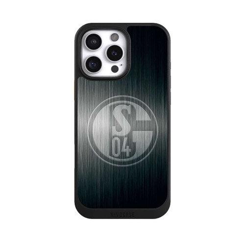 Apple iPhone 16 Pro Max NIVOcore Schalke 04 Metall Look