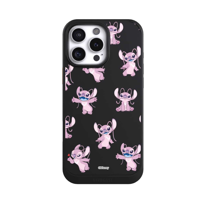 iPhone 16 Pro Max NIVOcore Angel Faces Pattern Transparent
