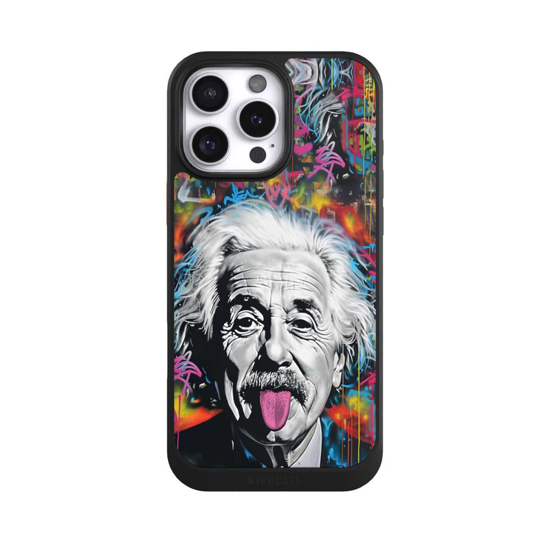 iPhone 16 Pro Max NIVOcore Physiker Bunte Zunge Raus