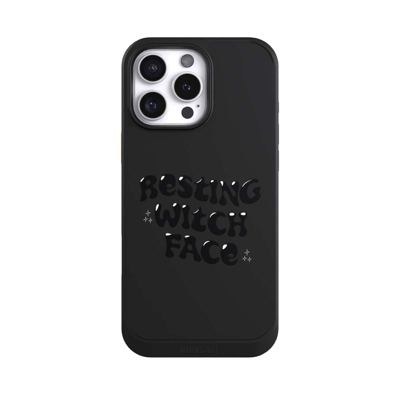 iPhone 16 Pro Max NIVOcore Resting Witch Face Transparent