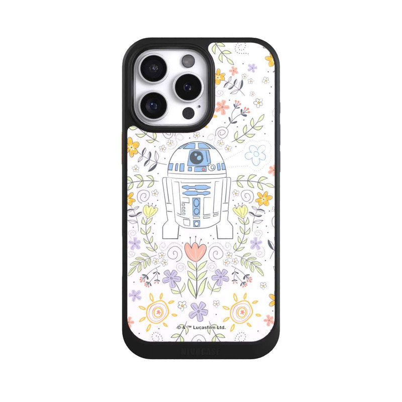 iPhone 16 Pro Max NIVOcore R2D2 Blumen Muster