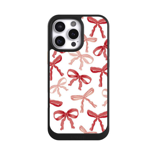 Apple iPhone 16 Pro Max NIVOcore Rote Schleifen Muster