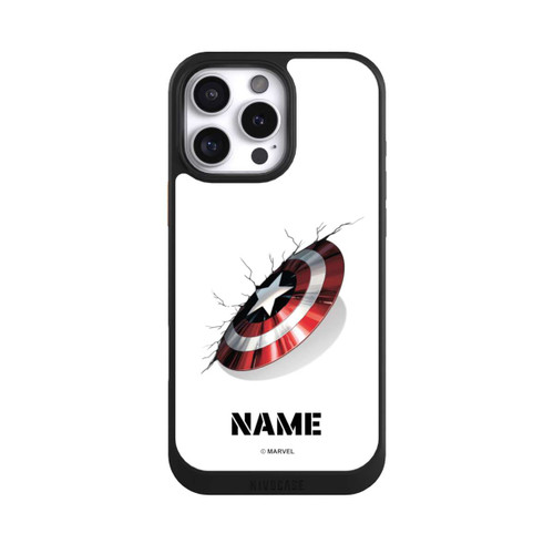 Apple iPhone 16 Pro Max NIVOcore Captain America Shield Personalisierbar