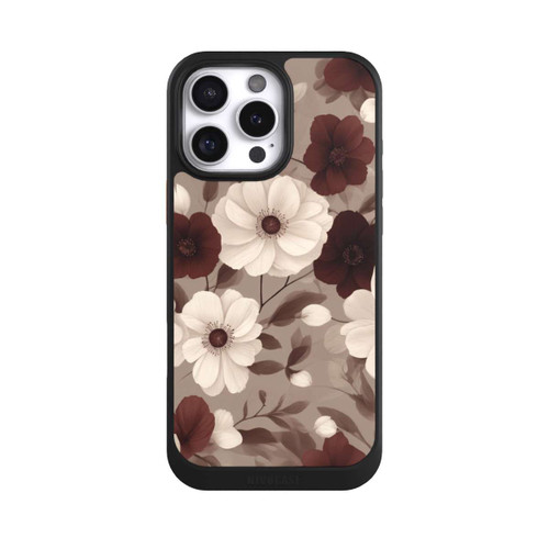 Apple iPhone 16 Pro Max NIVOcore Negative Flower Bordeaux White with AI