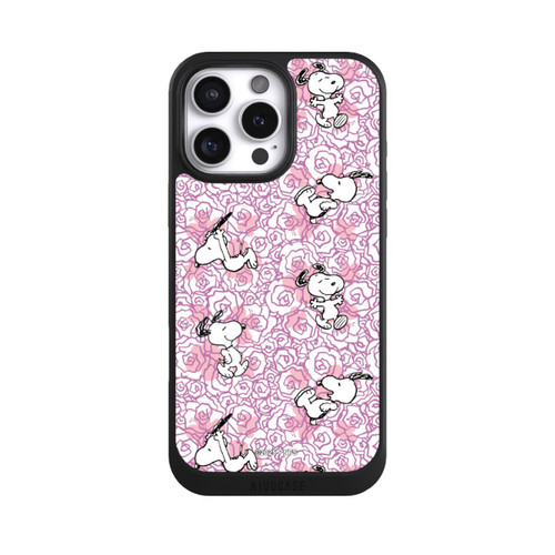Apple iPhone 16 Pro Max NIVOcore Peanuts Pink Roses Pattern