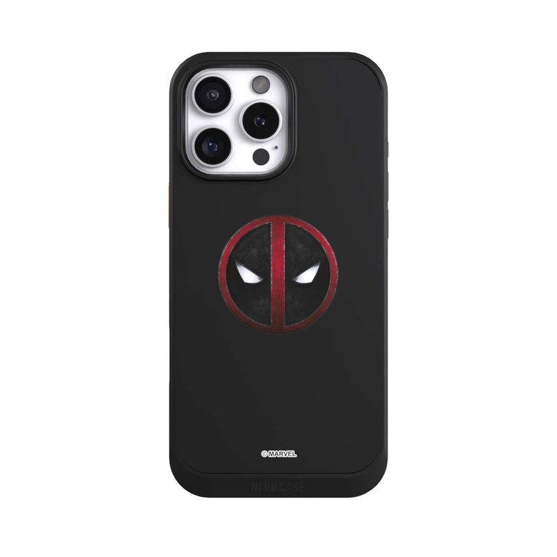 iPhone 16 Pro Max NIVOcore Deadpool Logo Transparent