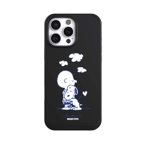 Apple iPhone 16 Pro Max NIVOcore Peanuts Charlie Brown Snoopy Hug Transparent