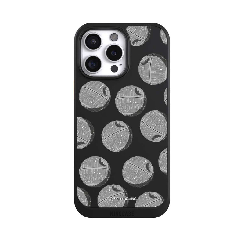 iPhone 16 Pro Max NIVOcore death-star-pattern-transparent