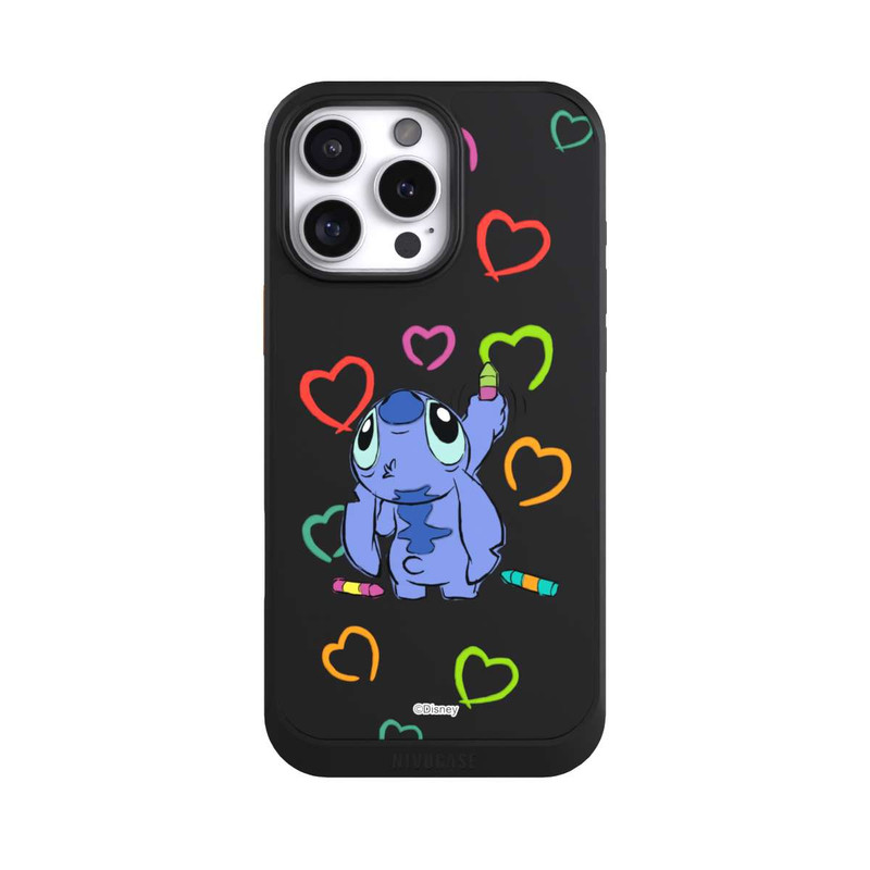 iPhone 16 Pro Max NIVOcore Stitch Draws a Heart Transparent
