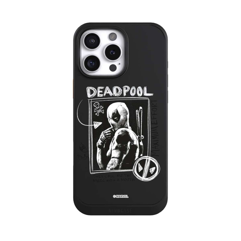 iPhone 16 Pro Max NIVOcore Deadpool Transparent