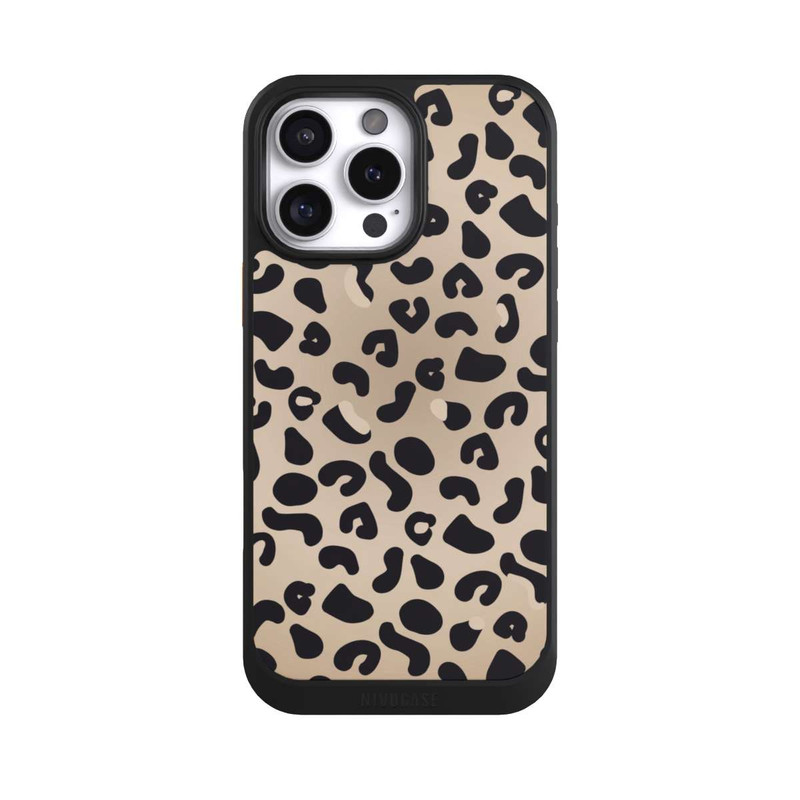 iPhone 16 Pro Max NIVOcore Cheetah Pattern Light Brown